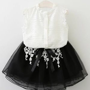 Little girls blouse and skirt